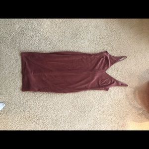 Formal long velvet dress